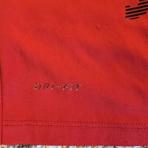 Nike Boys Dri-Fit T-shirt, Red, Size 24M - Picture 4 of 6